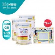 [Tặng 1 Bảng Nam Châm Tự Xóa] Combo 3 lon Sữa bột Nutren Junior 800g/lon